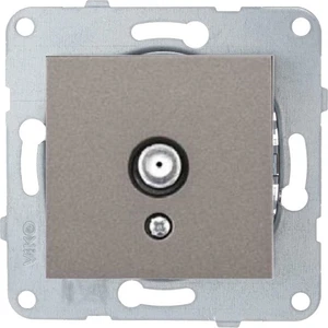 Artline Novella-Trenda Antrasit Uydu Priz F Konnektörlü - Çerçevesiz