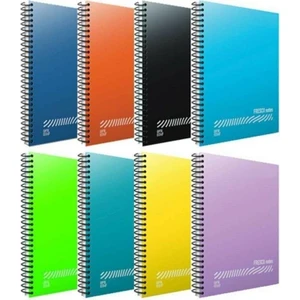Eco Fresco A5 96 Yp Spiralli Çizgili Defter