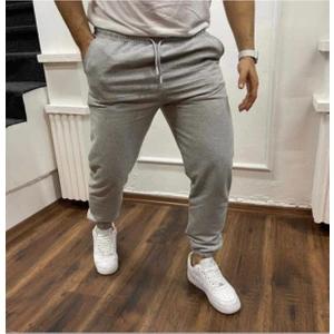 DAXİS Sportwear Company  Unisex Koyu Gri Kelepçe Paça Koyu Gri Eşofman