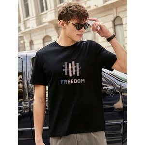 DAXİS Sportwear Company  Freedom Baskılı Oversize Tshirt
