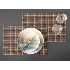 English Home Claudia 2'li Amerikan Servis 30 x 45 cm Kahve