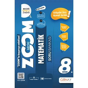 Günay Yayınları 8. Sınıf Zoom Serisi Matematik Soru Bankas