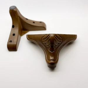Atlas Shop Manolya Plastik Lükens Mobilya & Koltuk Ayağı 12 cm Kahve (4 Adet)