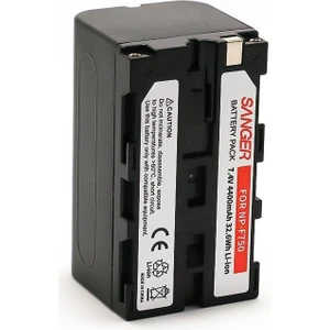 Sony NEX-EA50 NEX-FS100 NEX-FS700 GV-A100 Için Sanger NP-F750 Batarya