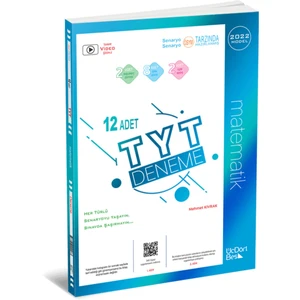 ÜçDörtBeş Yayınları TYT 12’li Matematik Deneme