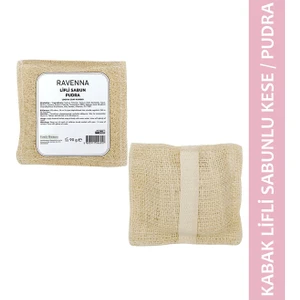 Doğal Kabak Lifli Sabunlu Kese Pudra 100 Gram
