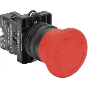 Acil Stop Buton - 40MM Kafa (Plastik)