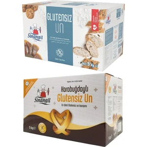 Glutensiz Un 5 kg (5000 Gr) + Glutensiz Karabuğdaylı 5 kg (5000 Gr) Toplam:10 kg