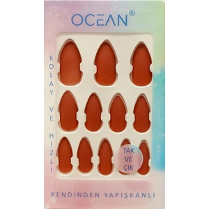Takma Tırnak Tak ve Çık Kendinden Yapışkanlı - 751