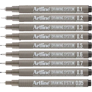 Teknik Çizim Kalemi 9’lu Set