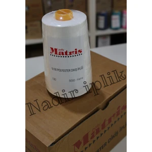 120 No  Polyester Dikiş Ipliği Beyaz 1 Kutu