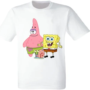 Sünger Bob  Sünger Bob Baskılı Çocuk Tişört