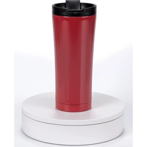 Ergonomik Çift Katman Sızdırmaz 304 Paslanmaz Çelik 500ML Kırmızı Termos Bardak