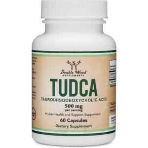 Double Wood Tudca 60 Capsules 500 mg Per Serving.TR TEK
