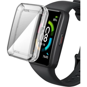 Huawei Band 7 Ekran Koruyucu & Kasa Koruma 360° Full Body Gard Tüm Gövde Tam Koruma