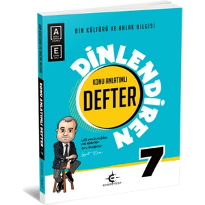 Eker Test Yayınları 7. Sınıf Dinlendiren Defter