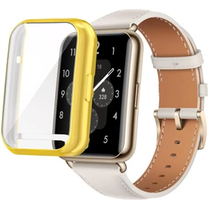 Huawei Watch Fit 2 Ekran Koruyucu & Kasa Koruma 360° Full Body Gard Tüm Gövde Tam Koruma