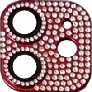 Kny Apple Iphone 12 Için Renkli Taşlı Kamera Lens Koruyucu