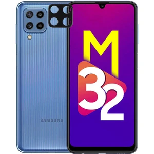 Kny Samsung Galaxy M32 Için 3D Kamera Koruma Cam Siyah