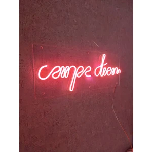 Carpe Diem Neon LED Tabela