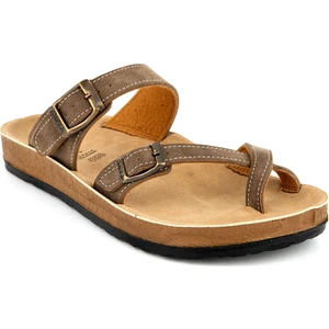 Orthopedix Anny Anatomik Ayarlanabilir Üst Kemerli Tokalı Parmak Arası Kadın Terlik 31030