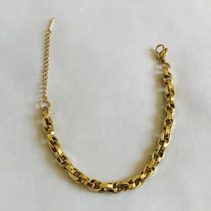 Takı Accessory 316L Çelik Zincir Bileklik 22 cm Gold