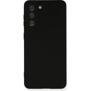Samsung Galaxy S21 Fe Kapak Içi Kadife Kamera Korumalı Lansman Silikon Kılıf - Siyah