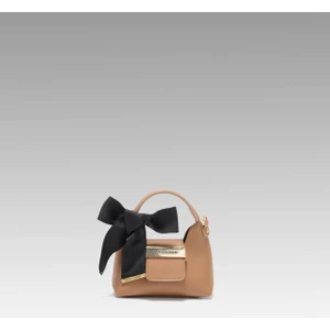 Black Ribbon Vıctorıa Micro Camel Çanta