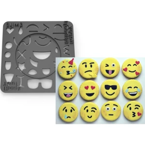 Emoji Kurabie Kalıbı