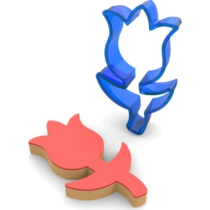 Lale Polikarbon Kurabiye Kalıbı