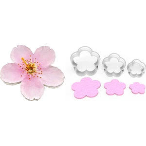 Ağaççiçeği Çiçek Yapım Kesici Set 3 Parça