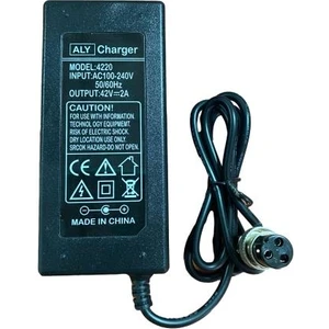 OV006 OV007 Modelleriyle Uyumlu 42V - 2A Scooter Şarj Cihazı
