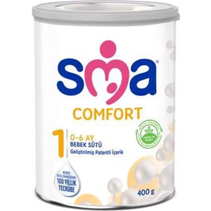 Sma Comfort 1 Bebek Devam Sütü 400GR - 0-6 Ay Bebek Maması -(MIAD:03/2024)