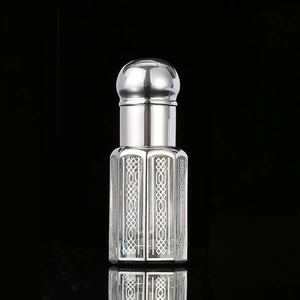 3ml Rollon Cam Parfüm Şişesi Silver Erb112-3ml-C