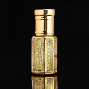 6ml Rollon Cam Parfüm Şişesi Gold Erb108-6ml-A