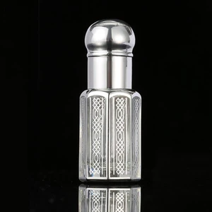 6ml Rollon Cam Parfüm Şişesi Silver Erb112-6ml-C
