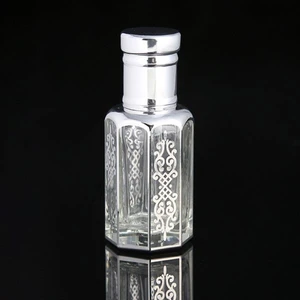 6ml Rollon Cam Parfüm Şişesi Silver Erb113-6ml-B