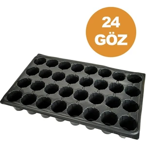 Sera Trend 24 Göz Viyol (2 Adet) Fide Yetiştirme Viyolü Fidan Yetiştirme Kabı Çilek Sebze Meyve Süs Bitkisi Skulent Fidelik
