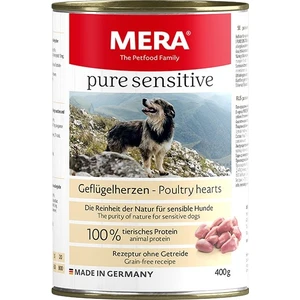Cosmopol Store Mera Pure Sensitive Adult Kümes Hayvanlı & Yürekli Yetişkin Köpek Konservesi 400 gr