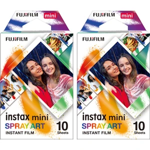 Instax Mini Spray Art 10X2 Film Seti