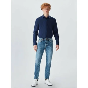 Erkek Enrıco Düşük Bel Dar Paça Super Slım Jean Pantolon