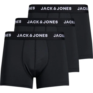Jack & Jones Black Mıcrofıbre 3 L Ü Paket Erkek Boxer 12182421