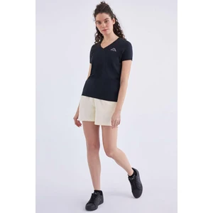 Logo Cabou Tk Siyah Kadın T-Shirt 361D5UW-005