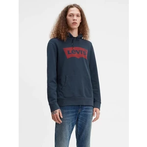 Graphic Po Hoodie - G Hm Hwk Mavi Erkek Kapüşonlu Sweatshirt