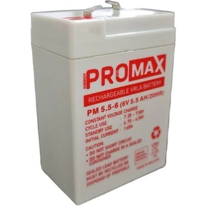 Energy Promax 6VOLT 5.5AMPER Akü 6V 5.5AH