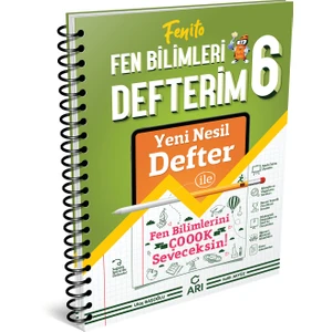 Arı Yayıncılık 6.Sınıf Fenito Fen Bilimleri Defterim