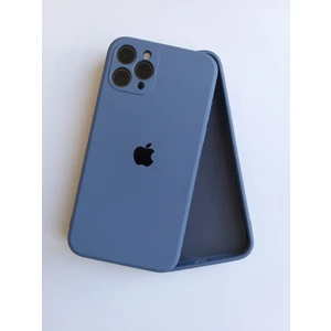 Pirok Store Apple iPhone 11 Pro (5.8) Uyumlu Köşeli Kalıp (12 Görünümlü) Lansman Içi Kadife Silikon Kılıf
