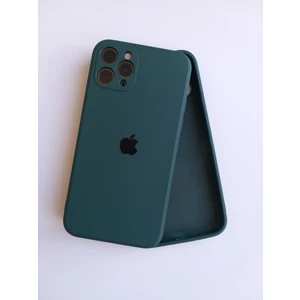 Pirok Store Apple iPhone 11 Pro (5.8) Uyumlu Köşeli Kalıp (12 Görünümlü) Lansman Içi Kadife Silikon Kılıf