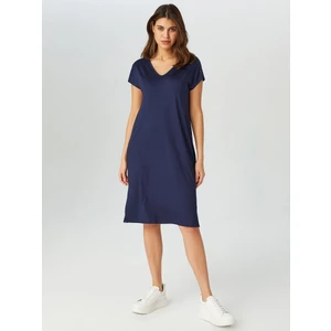 Faik Sönmez Troklu Örme Elbise 00071-2