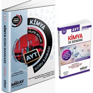 Miray Yayınları AYT Kimya Soru Bankası & AYT Kimya Deneme